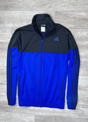 Adidas спортивная кофта мастерка оригинал м синяя