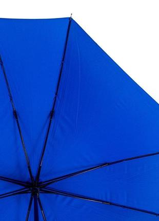 Зонтик-трость женская полуавтомат fare fare1182-5 синяя3 фото