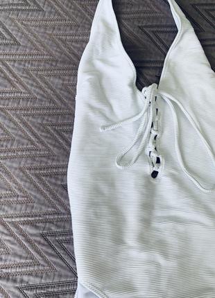 Шикарний білий купальник mint&berry