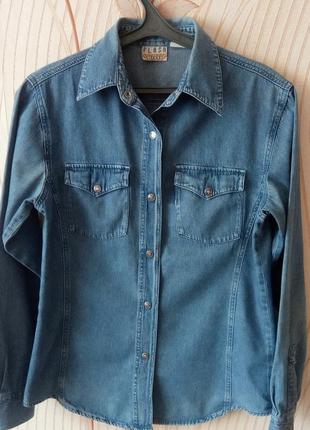 Джинсова сорочка від flash