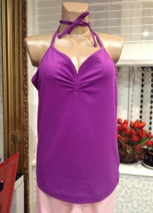 Фиолетовый топ.