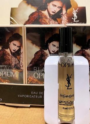Жіночий мініпарфуми yves saint laurent black opium 20 ml, ів сен лоран блек опіків2 фото