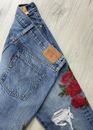 Джинсы levis оригинал 501 модель6 фото