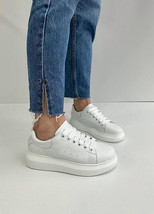 Шкіряні білі кеди 😍