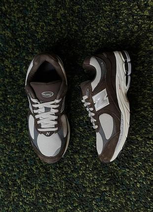 Кроссовки new balance 2002r brown (new) | original