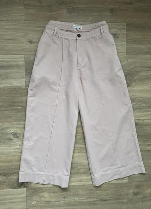 Стильные, натуральные укороченные брюки f&amp;f1 фото