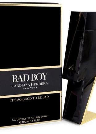 Туалетна вода carolina herrera bad boy 100 мл