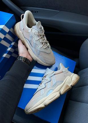🔥мужские кроссовки adidas originals ozweego beige