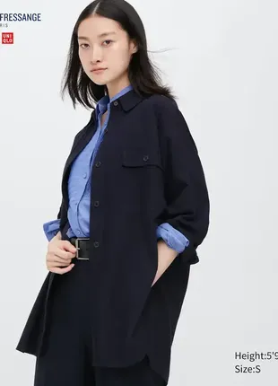 Фланелеві туніка рубашка сорочка uniqlo