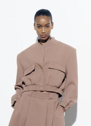 Бомбер zara