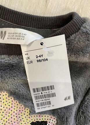 Новые свитера h&amp;m 1,5-2, 2-4 года3 фото