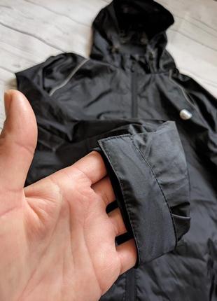 Чорний дощовик, вітровка, куртка від дощу від ochsner sport2 фото