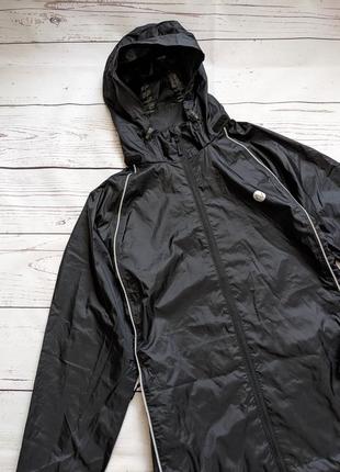 Чорний дощовик, вітровка, куртка від дощу від ochsner sport3 фото