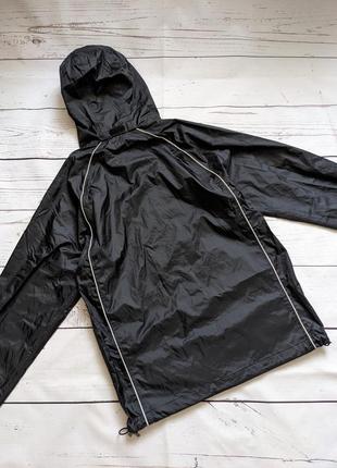 Чорний дощовик, вітровка, куртка від дощу від ochsner sport7 фото