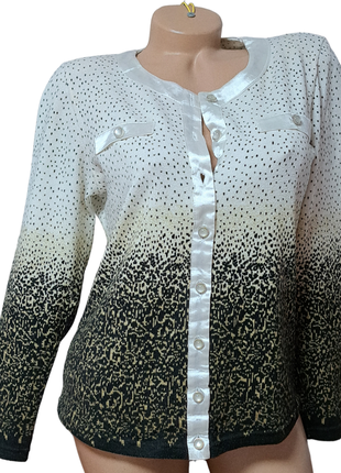 Кофта 🌷 44 46 р классика женская блуза блузка1 фото