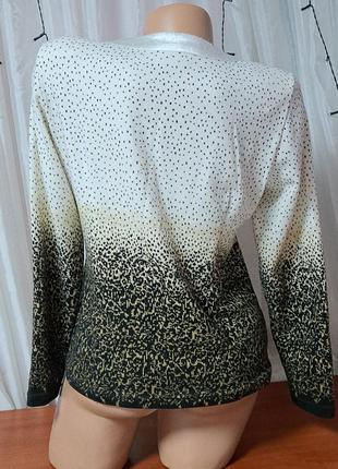 Кофта 🌷 44 46 р классика женская блуза блузка2 фото