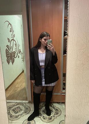 Костюм топ + мины юпка приммарк