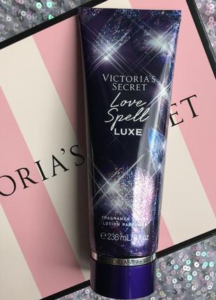 Новинка luxe лосьйон victoria’s secret love spell крем виктория сикрет лосьон1 фото