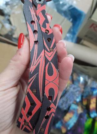 Деревянный нож бабочка 2