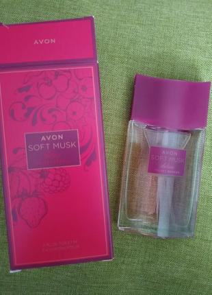 Женская туалетная вода soft musk delice velvet berries 50ml1 фото