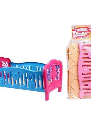 Игрушечная  кроватка для куклы 4513 технок
