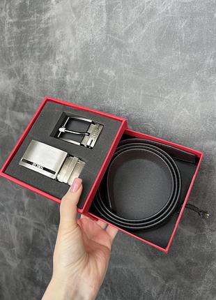 Мужской подарочный набор hugo boss ремень