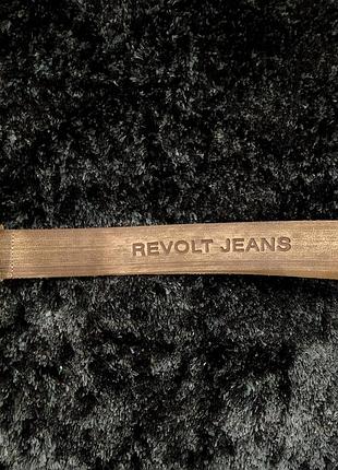 Фирменный ремень revolt jeans!6 фото