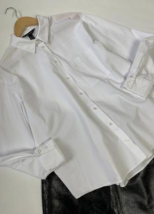 Базовая белая рубашка6 фото