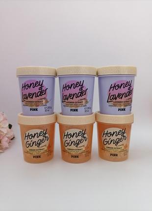 Скраб honey ginger victoria's secret pink body scrub3 фото