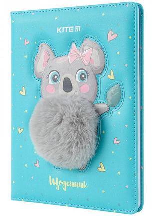 Дневник школьный твердая обложка pu kite pretty koala k22-264-82 фото