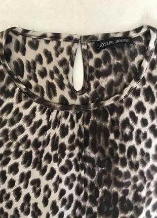Блуза шелковая стильная модная дорогой бренд joseph janard размер 406 фото