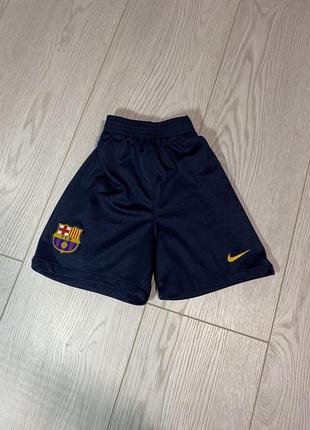 Шорти дитячі nike fc barcelona. вік 2-3 роки