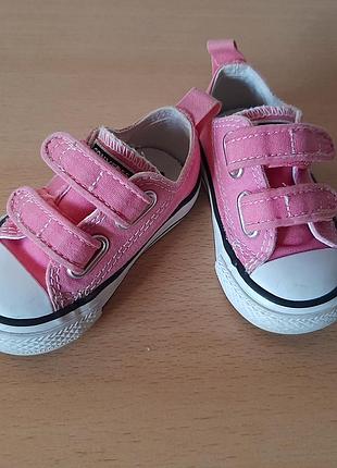 Кеди кросівки рожеві converse all star конверси