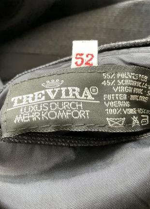 Качественный демисезонный мужской костюм/52/brend trevira шерсть 45%