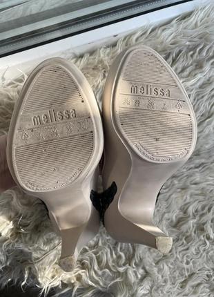 Туфли-лодочки на высоком каблуке melissa wings5 фото