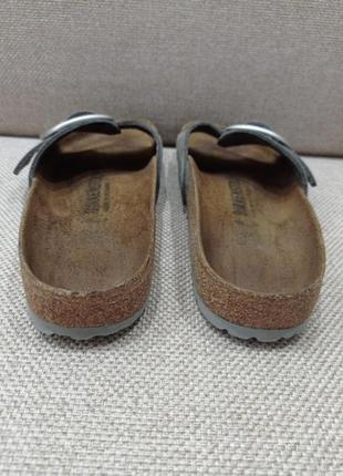 Ортопедичні шльопанці сланци birkenstock big buckle madrid / розм.40 оригінал5 фото