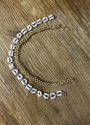 Чокер из бисера ручная работа