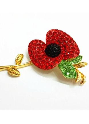 Червона квітка- вінтаж