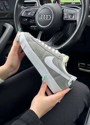 Трендовые кеды nike blazer5 фото