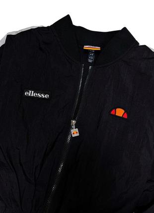 Зип олимпийка кофта на молнии с лампасами ellesse оригинал2 фото