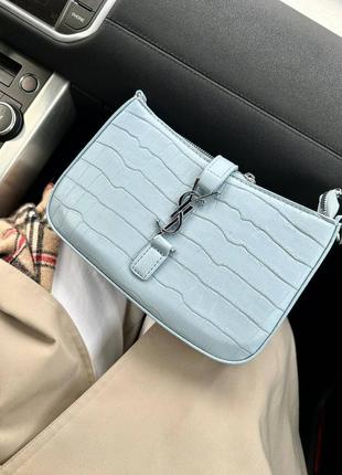 Распродажа невероятная светло - голубая сумочка люкс качества1 фото