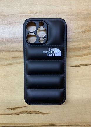 Новый пуферный чехол  the north face на iphone 13 pro