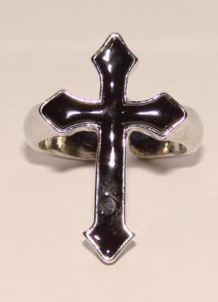 Кольцо с крестом