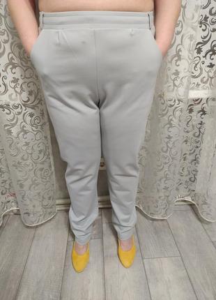 Шикарные ❤️качественные брюки на резинке с высокой посадкой3 фото