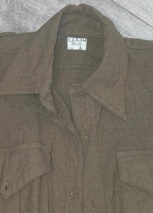 Женская удлинённая рубашка горчичного цвета 44-46 mp3 фото