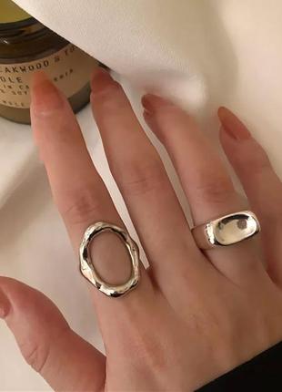 Кільце кольцо колечко срібло s925 акцентне срібне сріблясте стильне модне нове