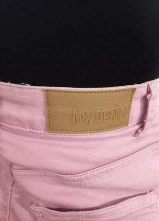 Джинсовая юбка мини 3