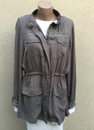Легкая,летняя,шифоновая куртка-ветровка,рубашка на молнии,кэжуал стиль