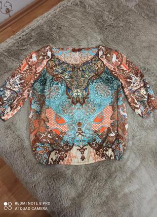 Шикарная блуза в стиле роберто колалли2 фото