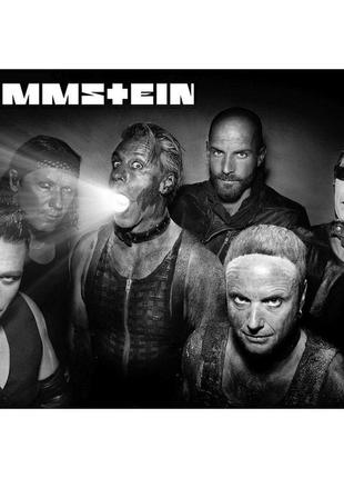 Плакат rammstein (black)